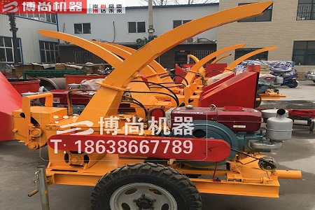 可移動(dòng)小型園林樹枝粉碎機(jī)